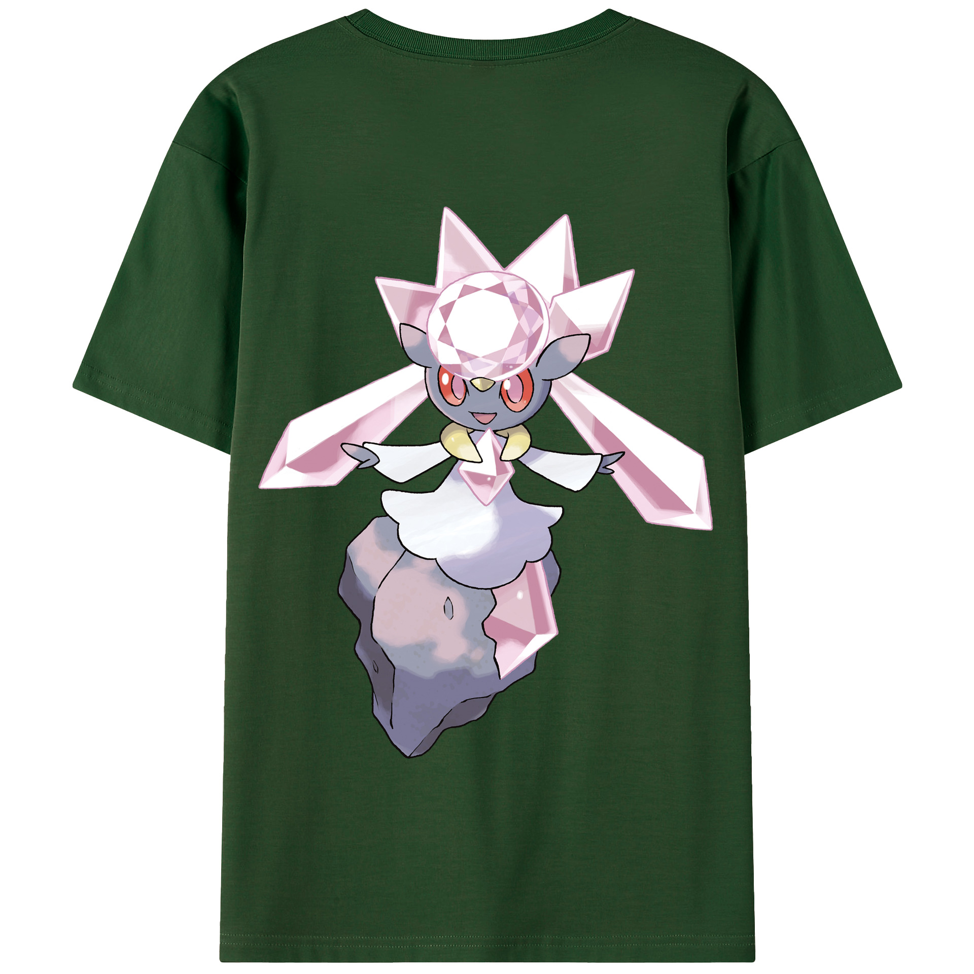 （画像用） ポケットモンスター Pokémon 綿100％半袖Tシャツ（背面プリント）